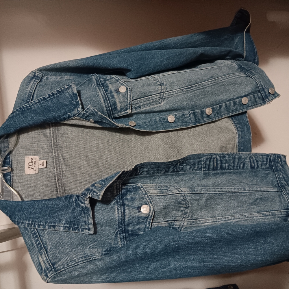 J.Crew Blue Denim Jacket